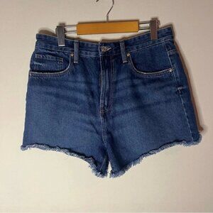 Shorts  with Frayed Cut-Off Hems